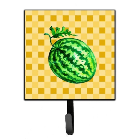 Jensendistributionservices Whole Watermelon on Basketweave Leash or Key Holder MI2087466